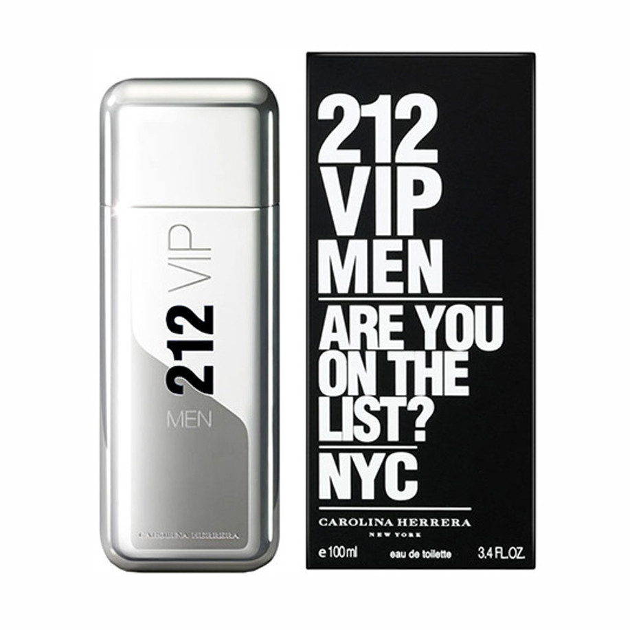 Чоловіча туалетна Carolina Herrera 212 Vip Men (Кароліна Херрера 212 Віп Мен) 100 мл