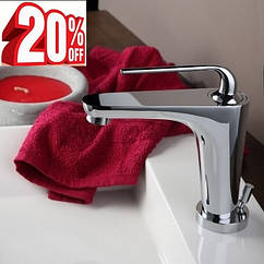 Дизайнерський змішувач для умивальника Fiore Koko Італія 87CR5515