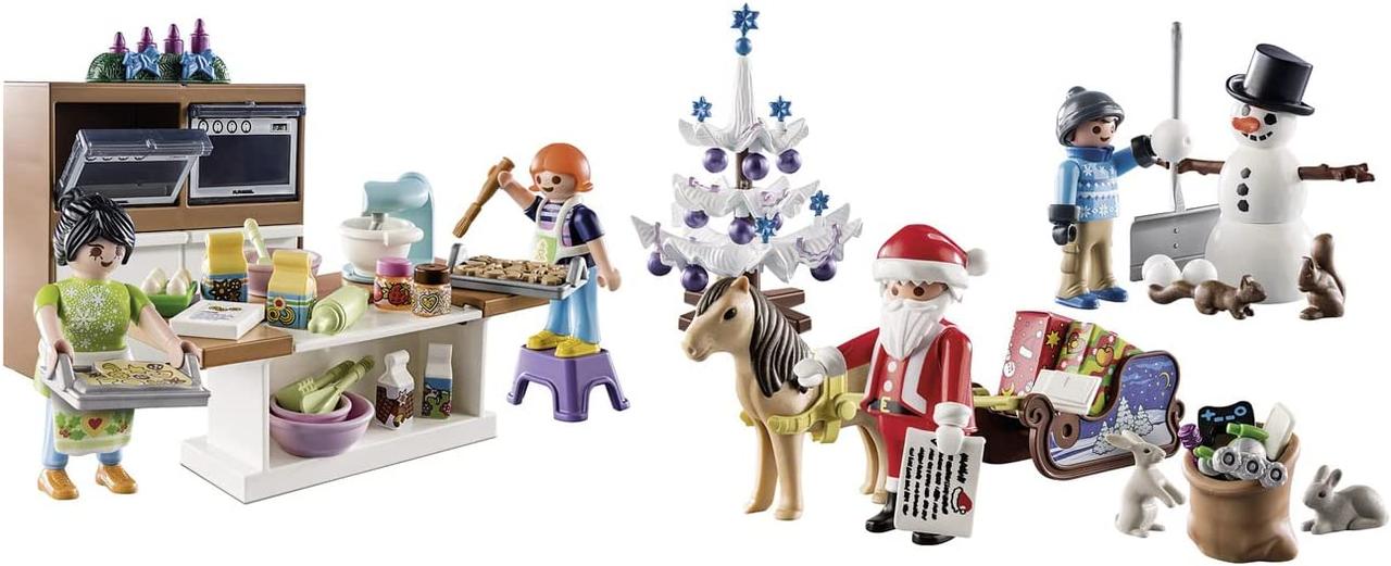 PLAYMOBIL Рождество 71088 Адвент-календарь для детей: пекарня для игрушек Рождественский Новогодний календарь - фото 2 - id-p1716766413