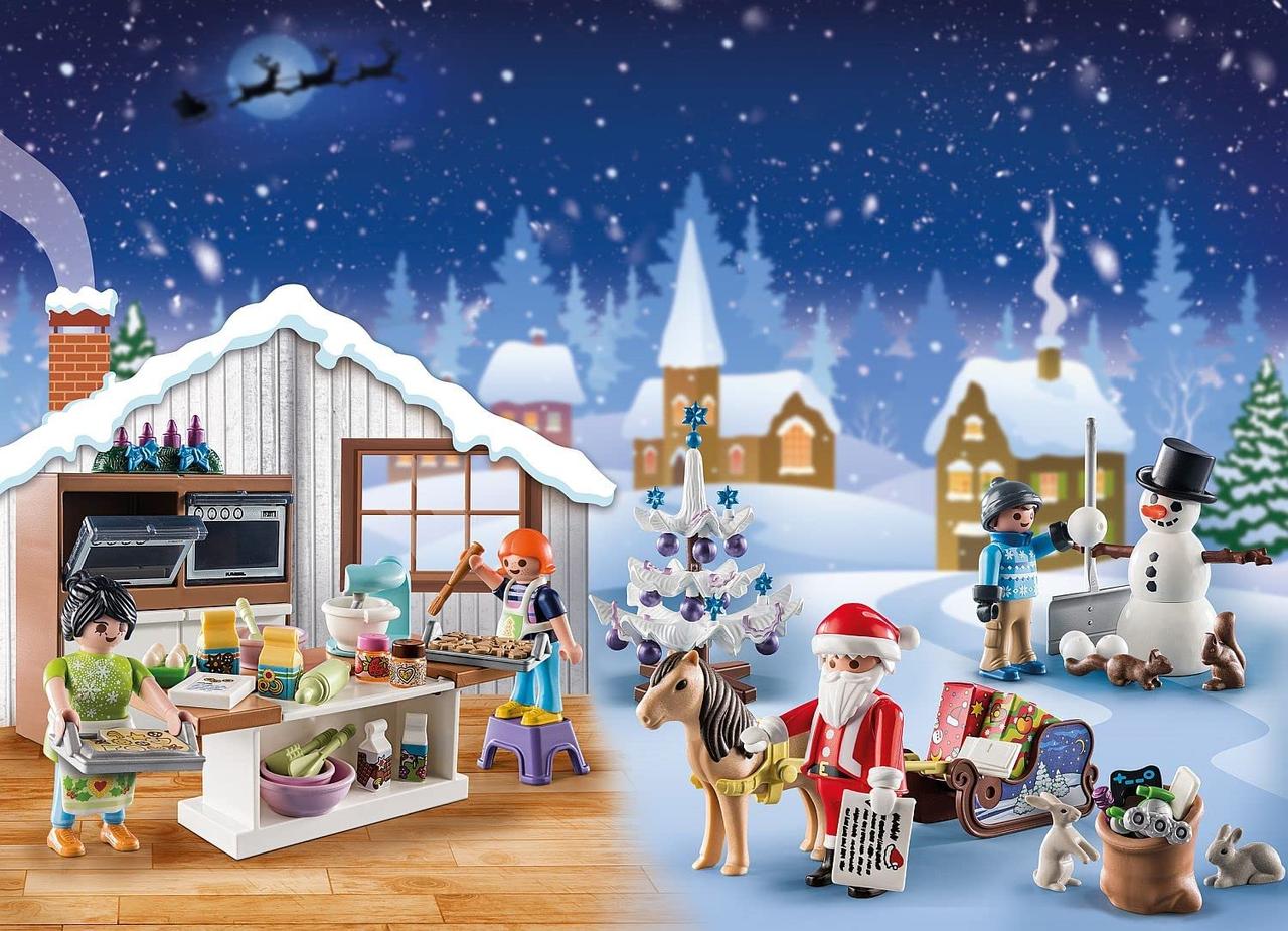PLAYMOBIL Рождество 71088 Адвент-календарь для детей: пекарня для игрушек Рождественский Новогодний календарь - фото 4 - id-p1716766413