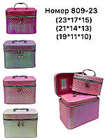 Набор шкатулок для бижутерии 3 в 1 Шкатулка органайзер для украшений в разных цветах Nina