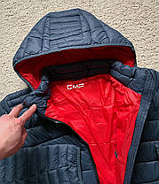 Чоловіча куртка CMP Man Jacket Snaps Hood синя 32K3167-U911 Оригінал, фото 5