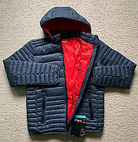 Чоловіча куртка CMP Man Jacket Snaps Hood синя 32K3167-U911 Оригінал, фото 4