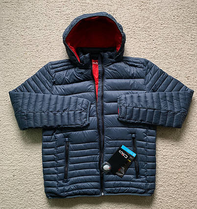 Чоловіча куртка CMP Man Jacket Snaps Hood синя 32K3167-U911 Оригінал, фото 1