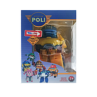 Игрушечный трансформер Робокар Поли 83168 робот+машинка (Желтый)