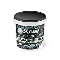 Фасадный лак акриловый для камня мокрый эффект Stone SkyLine Глянцевый 0.4 л от Latinta