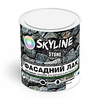 Фасадный лак акриловый для камня мокрый эффект Stone SkyLine Глянцевый 0.75 л от Latinta