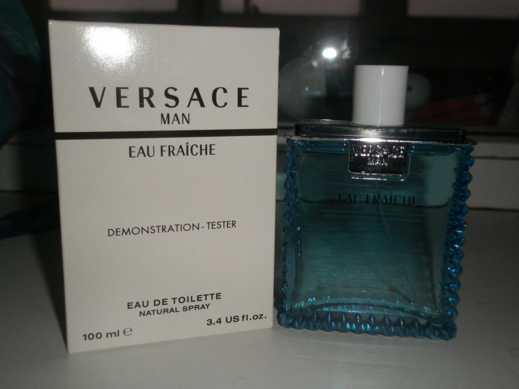 Тестер чоловічої туалетної води Versace Man Eau Fraiche (Версаче Мен Фреш) 100 мл