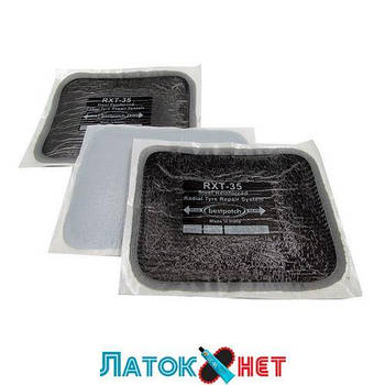 Пластир радіальний RXT-35 сталевий корд 125x175 мм BESTpatch