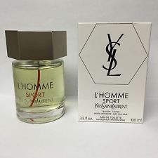 Тестер чоловічої парфумерної води Yves Saint Laurent L'homme Sport (Ів Сен Лоран Ель Хом Спорт) 100 мл