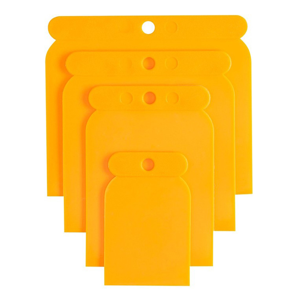 Шпателі "японські" HARDY пластикові набір 4 шт. : 5 см, 8 см, 10 см, 12 см від Latinta