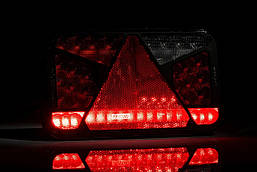 Ліхтар задній світлодіодний Fristom 7 функцій - лівий FT-370 L TB LED BAJONET 6PIN, фото 5