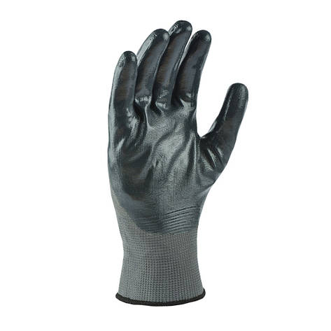 Рукавиці D-OIL сірі з нітриловим покриттям, розмір 10 арт. 5102 від Latinta, фото 2