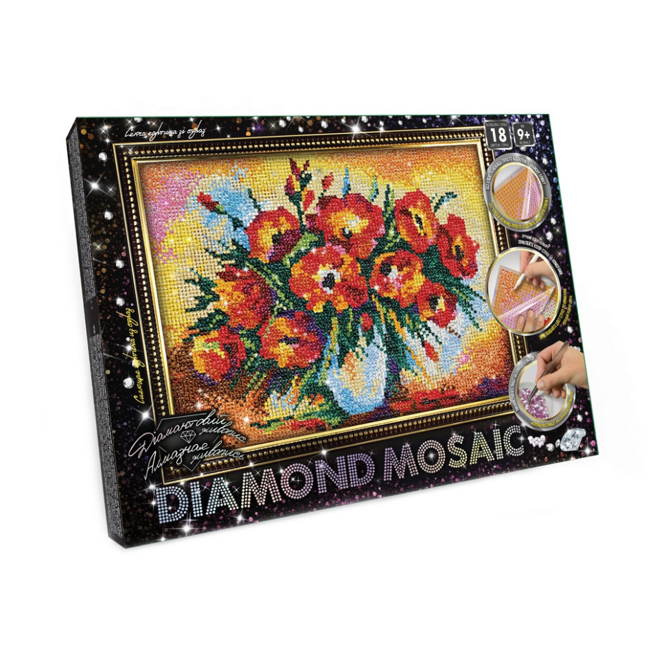 Набір креативної творчості "DIAMOND MOSAIC" Danko Toys (DM-03-04)