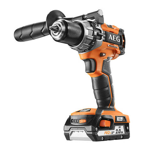 Шуруповерт-дриль ударний безщітк. акумул. AEG: 2 x Li-Ion 18 В, 4 Агод, 65 Нм, патрон Ø Ø ≤13 мм + кейс, фото 1