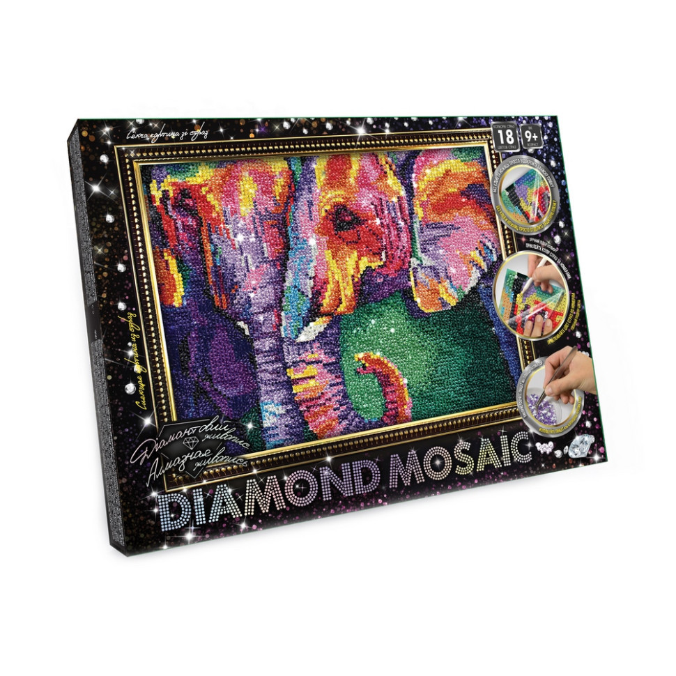 Набір креативної творчості "DIAMOND MOSAIC" Danko Toys (DM-03-05)
