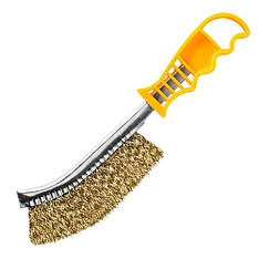 Щітка по металу Hardy сталева вигнута з ергономічною ручкою від Latinta