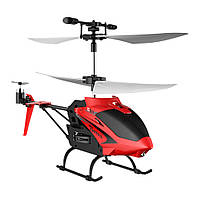 Вертолёт игрушечный на радиоуправлении Syma S5H с барометром и гироскопом, 23 см (Красный)