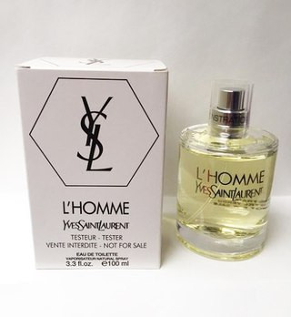 Тестер чоловічий парфумерної води Yves Saint Laurent l'homme (Ів Сен Лоран Ель Хом) 100 мл
