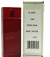 Тестер женской парфюмерной воды Armand Basi In Red Eau de Parfum (Арманд Баси ин Ред Е де Парфюм) 100 мл