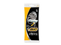 Однор. станок BIC 1 Metal для бритья (5шт.в уп.) ТМ BIC