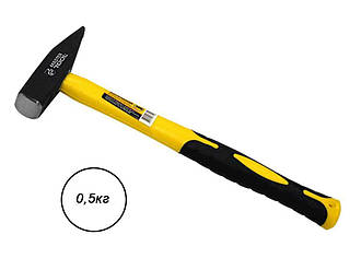 Молоток з ручкой скловолокно 0,5кг 02-0805 ТМ MASTER TOOL BP
