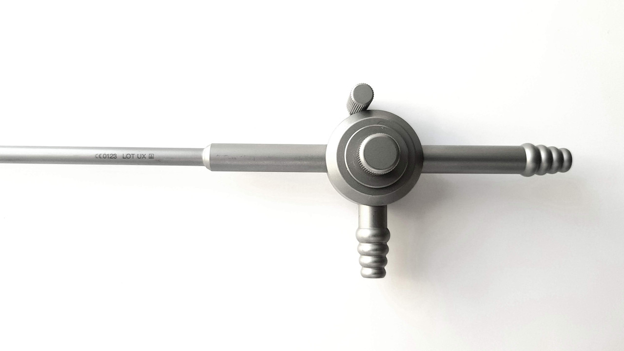 Лапароскопічна трубка з ротаційним механізмом для аспірації-іригації 5mm-330mm, фото 1