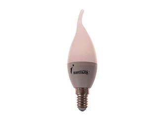 Лампа 3204 G-лампа LED 1-LS-3204 СА37 6W-4000K-E14 ТМ SIRIUS BP