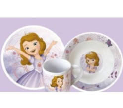 Набор для детей Все Дома Маленька чарівниця 3 предмета керамика (ТМ-07) з швидкою доставкою по Україні