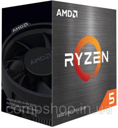 Процесор CPU AMD  Core 6   Ryzen 5   5500  3,6GHz /L2-3M/L3-16M 65W Zen 3 (100-100000457BOX)  (код 130041)
