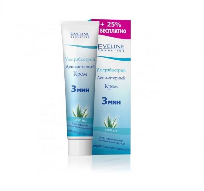 Крем для депіляції Eveline Cosmetics ультрашвидкий 125 мл (5901964016739), фото 1