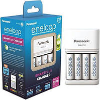 Зарядное устройство Smart-Quick Charger + Аккумулятор Eneloop NI-MH AA 2000 мАч, 4 шт. (K-KJ55MCD40E)