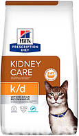 Корм для кошек Хиллс Hill's PD Feline k/d Kidney Care с тунцом 0,4кг при почечной и сердечной недостаточности