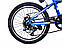 Велосипед Shengda V20 Синій ручний 20 дюймів із дисковими гальмами Art9805, фото 4