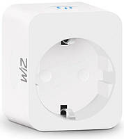 Розумна розетка WiZ Smart Plug powermeter Type-F Wi-Fi