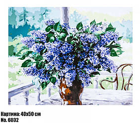 Антистрес картина за номерами A bouquet of lilacs 40 х 50 см Art21965