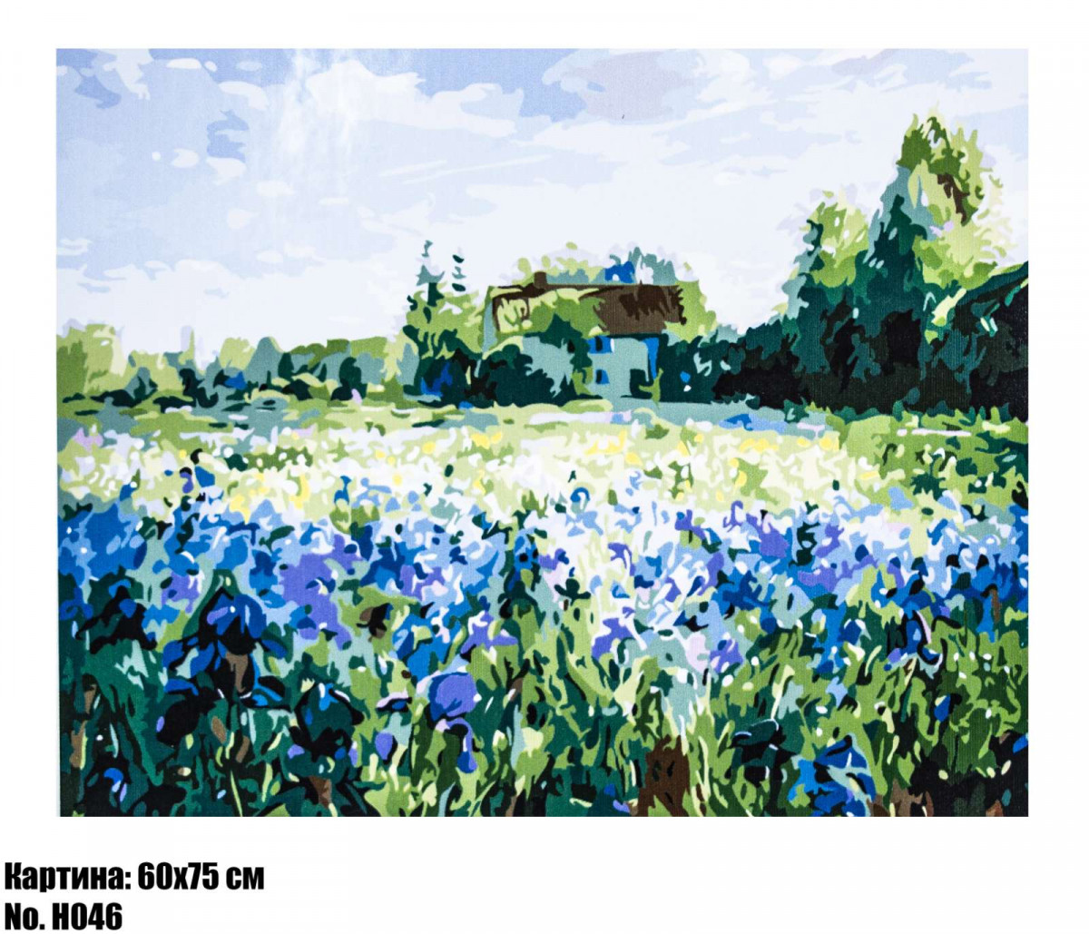 Антистрес картина за номерами Flowering field 60 х 75 см Art22013