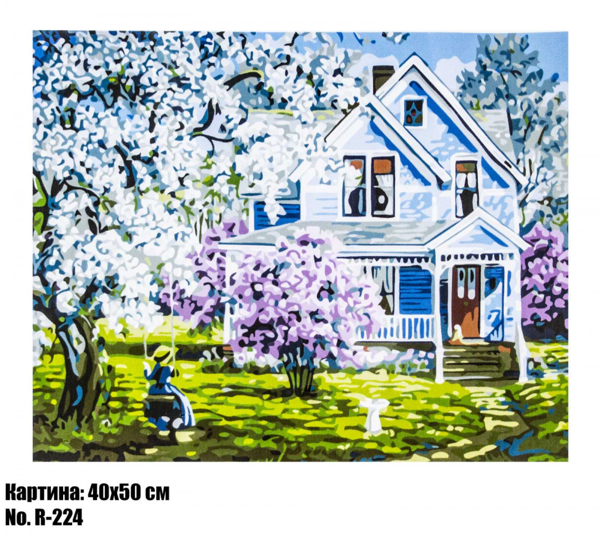 Антистрес картина за номерами House 40 х 50 см Art21981