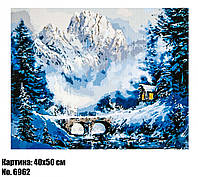 Антистресс картина по номерам Mountains 40 х 50 см Art21951