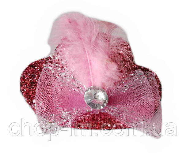 Капелюх "Блиск" ніжно-рожевий