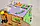 Розвиваюча іграшка Бізікуб кольоровий, 30*30 см на 22 елементів Бизиборд, розвиваючий куб для малюка, фото 8