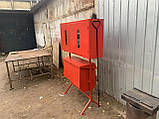 Стенд пожежний закритого типу ящик для піску стаціонарний збірний з комплектацією, фото 2