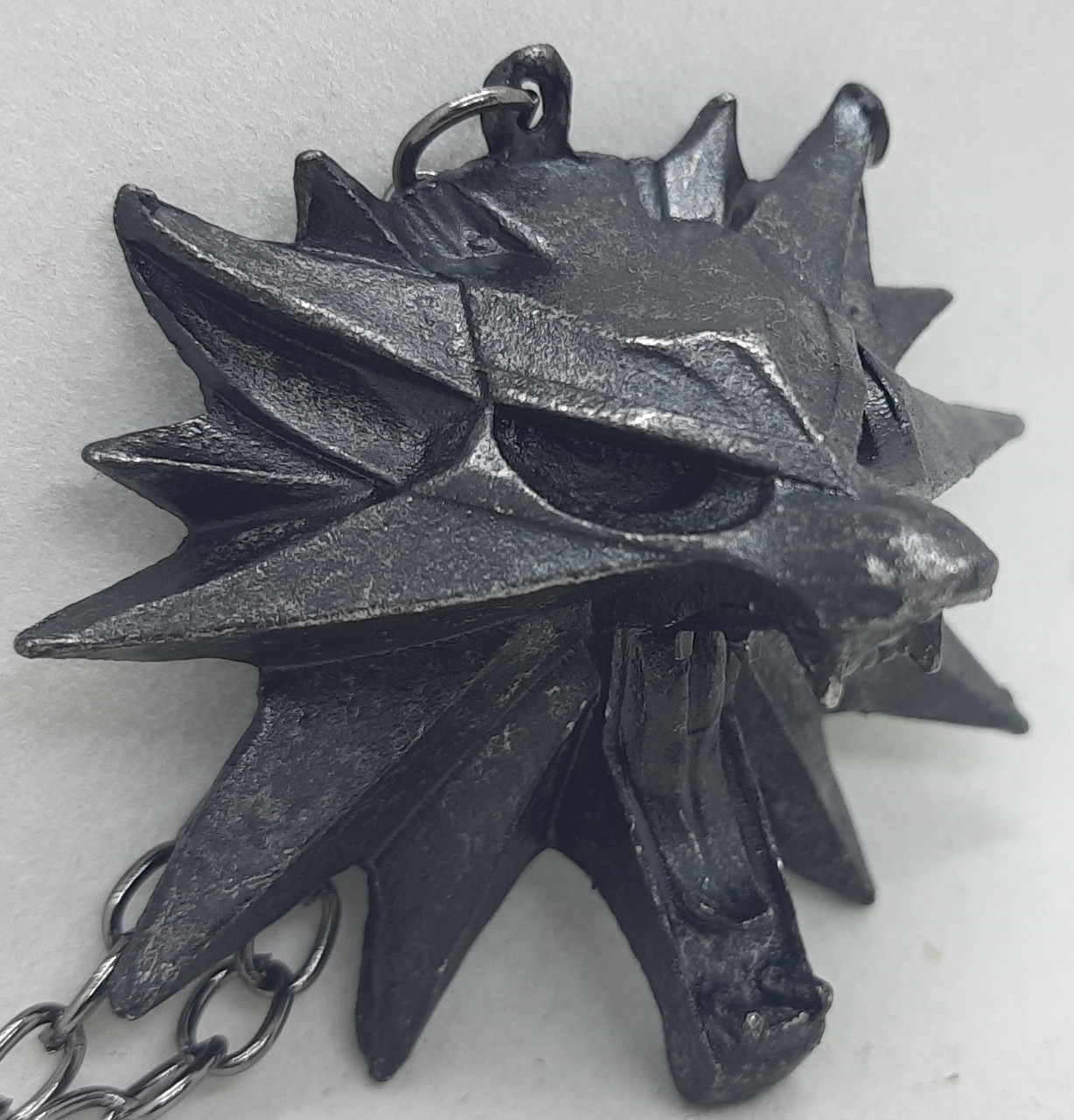 Медальйон амулет Відьмака Вовк Геральт Witcher Wolf Necklace