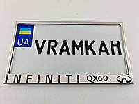 Номерная рамка для авто INFINITI QX60, рамка под американский номер
