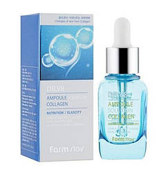 Ампульна сироватка для обличчя омолоджувальна FarmStay DR.V8 Ampoule Solution Collagen 30 мл