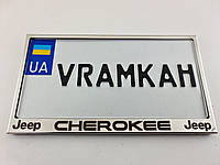 Номерная рамка для авто Jeep Cherokee V2, рамка под американский номер