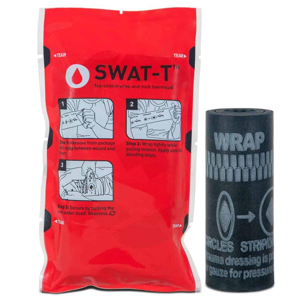 Джгут SWAT чорний (Stretch Wrap And Tuck), фото 1