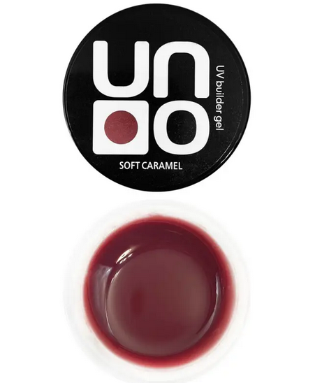 Гель для наращивания  UNO 15 ml Soft Caramel, фото 1