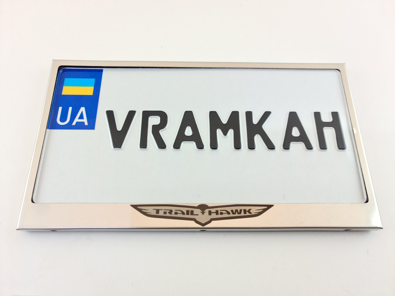 Номерна рамка для авто Jeep Trail Hawk, рамка під американський номер