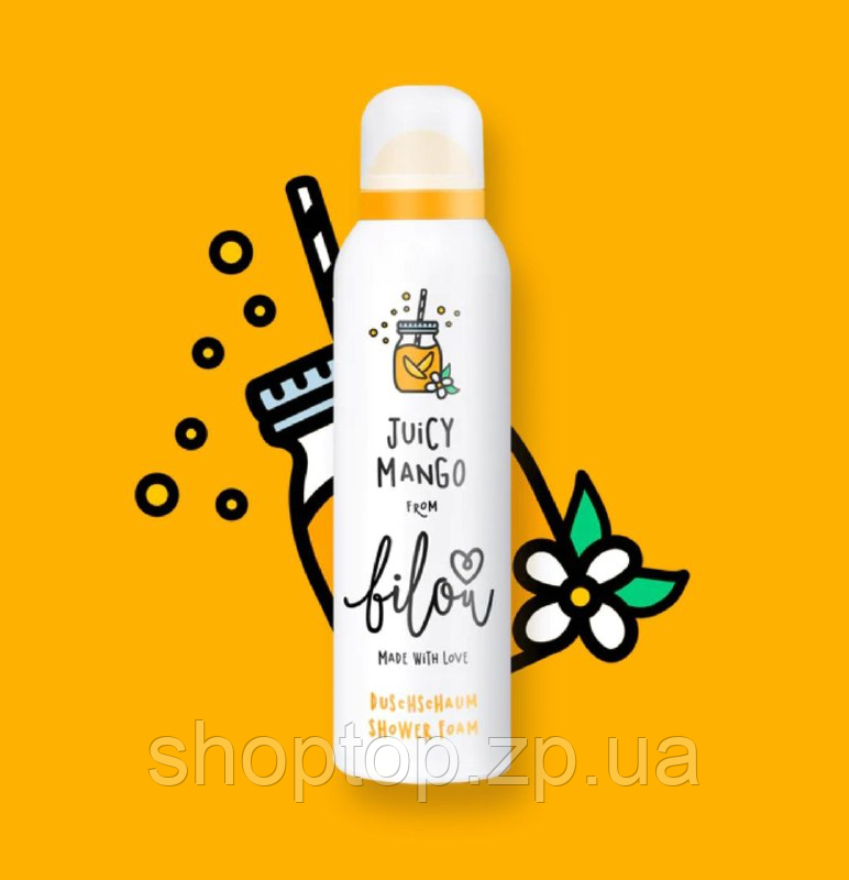 Пінка для душу Bilou Juicy Mango